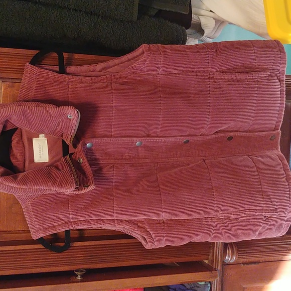 Mododoc Corduroy Jacket Vest - Picture 2 of 5